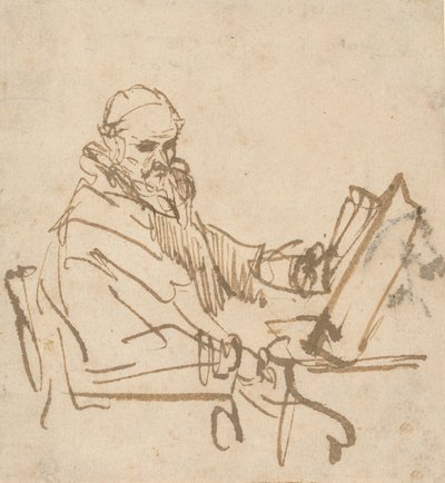 Jan Cornelisz Sylvius, el predicador, 1644-1645 de Rembrandt van Rijn