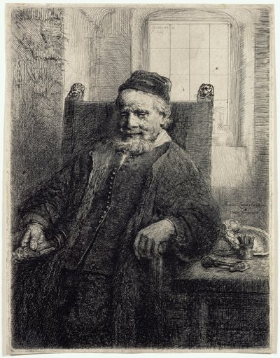 Jan Lutma, orfebre de Rembrandt van Rijn