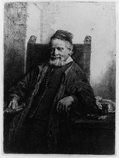 Jan Lutma, Orfebre, 1656 de Rembrandt van Rijn