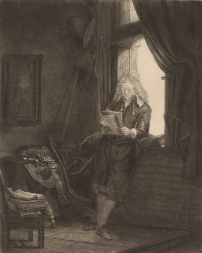 Jan Six, 1647 de Rembrandt van Rijn