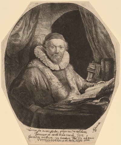 Jan Uytenbogaert de Rembrandt van Rijn