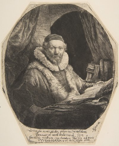 Jan Uytenbogaert de Rembrandt van Rijn