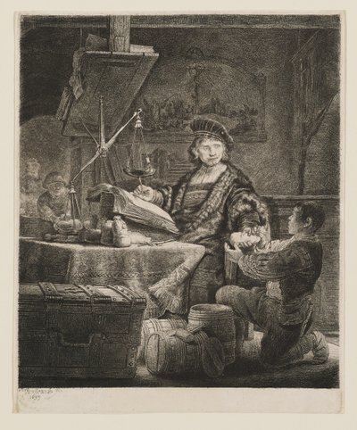 Jan Uytenbogaert, recaudador general de Rembrandt van Rijn