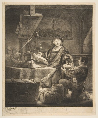 Jan Uytenbogaert, el pesador de oro de Rembrandt van Rijn