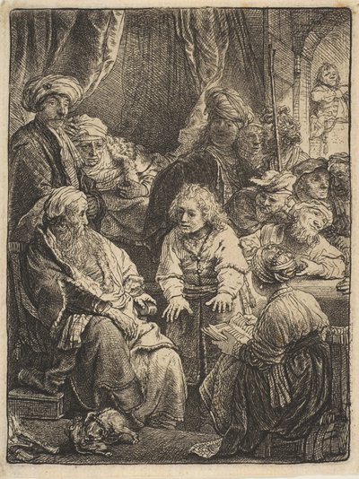 José contando sus sueños, 1638 de Rembrandt van Rijn