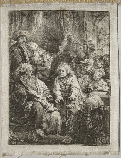 José Contando sus Sueños de Rembrandt van Rijn