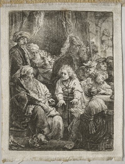 José contando sus sueños, 1638 de Rembrandt van Rijn