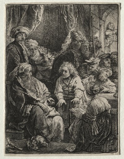 José Contando sus Sueños, 1638 de Rembrandt van Rijn