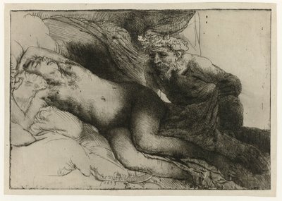 Júpiter y Antiope
Júpiter y Antiope: el plato más grande de Rembrandt van Rijn