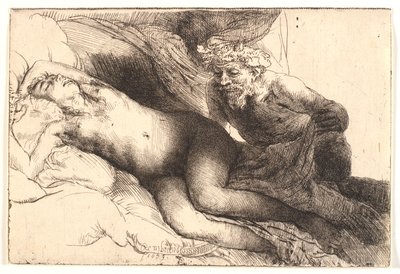 Júpiter y Antíope: la placa más grande de Rembrandt van Rijn