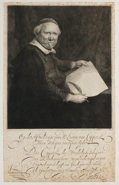 Lieven Willemsz van Coppenol de Rembrandt van Rijn