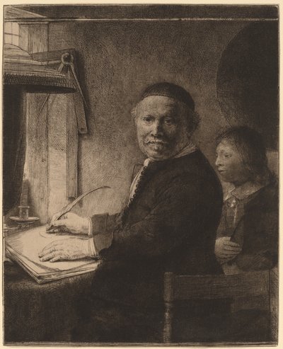 Lieven Willemsz van Coppenol: la Placa Más Pequeña de Rembrandt van Rijn