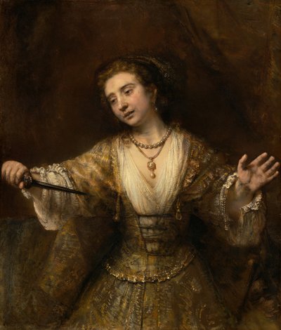 Lucrecia de Rembrandt van Rijn