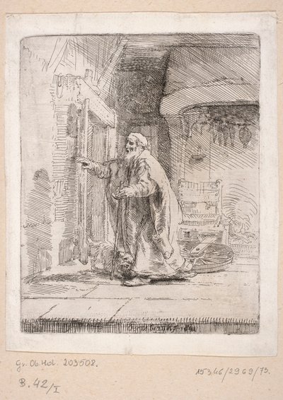 Tobías, el ciego de Rembrandt van Rijn