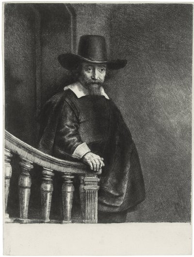 Retrato del doctor Bueno de Rembrandt van Rijn