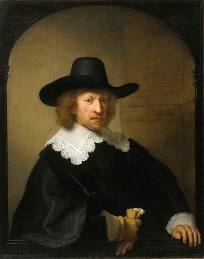 Retrato de Nicolaes van Bambeeck, 1641 de Rembrandt van Rijn