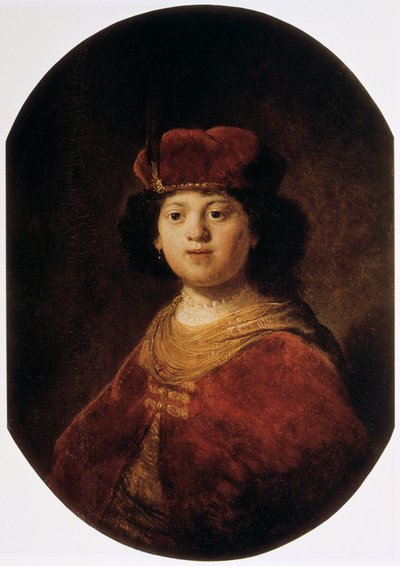 Retrato de un Niño de Rembrandt van Rijn