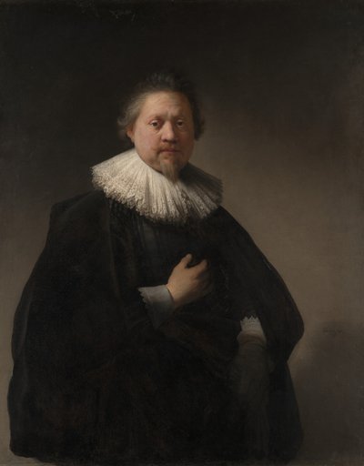 Retrato de un hombre, probablemente un miembro de la familia Van Beresteyn de Rembrandt van Rijn