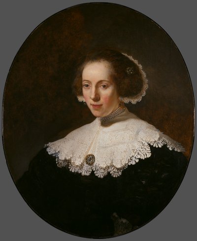 Retrato de una mujer, c.1632-35 de Rembrandt van Rijn