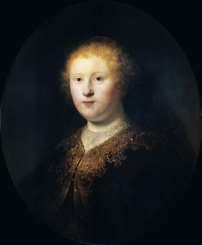 Retrato de una joven, 1632 de Rembrandt van Rijn
