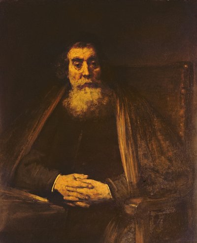 Retrato de un anciano de Rembrandt van Rijn