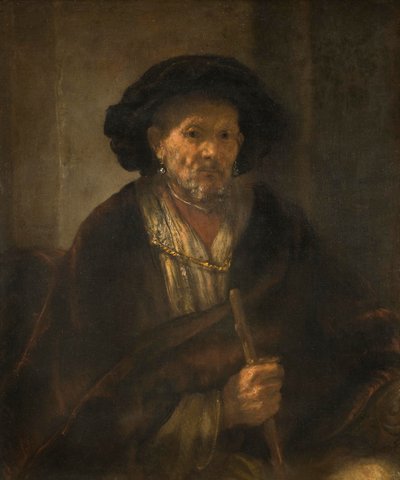 Retrato de un anciano, 1655 de Rembrandt van Rijn