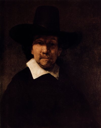 Retrato del poeta Jeremias de Decker de Rembrandt van Rijn
