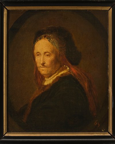 Retrato de la madre de Rembrandt () de Rembrandt van Rijn