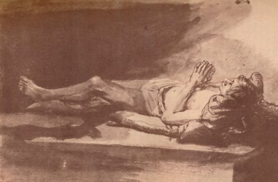 Estudio de un modelo reclinado, 1903 de Rembrandt van Rijn