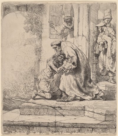 El regreso del hijo pródigo de Rembrandt van Rijn