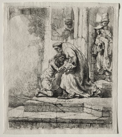 El regreso del hijo pródigo de Rembrandt van Rijn