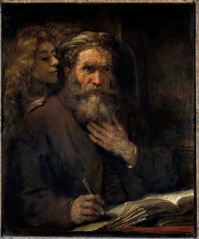 San Mateo y el ángel de Rembrandt van Rijn