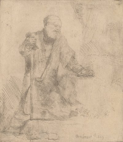 San Pedro en penitencia de Rembrandt van Rijn