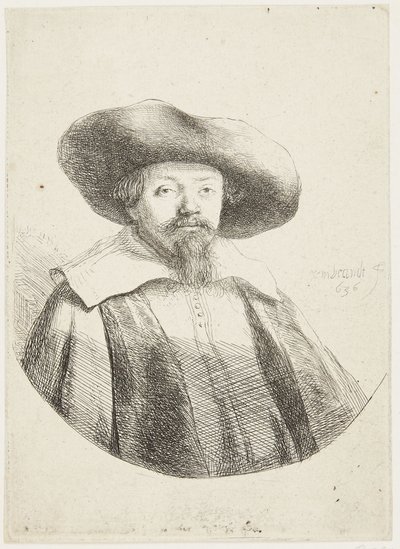 Samuel Manasés Ben Israel de Rembrandt van Rijn