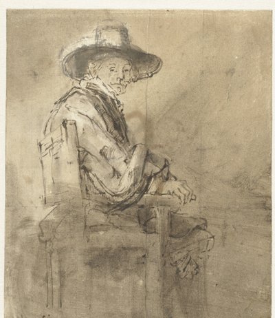 Síndico sentado: Jacob van Loon
Síndico del gremio de los pañeros, Jacob van Loon, sentado de Rembrandt van Rijn