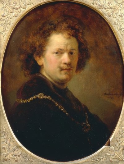 Autorretrato de Rembrandt van Rijn