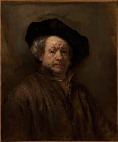 Autorretrato. 1660 de Rembrandt van Rijn