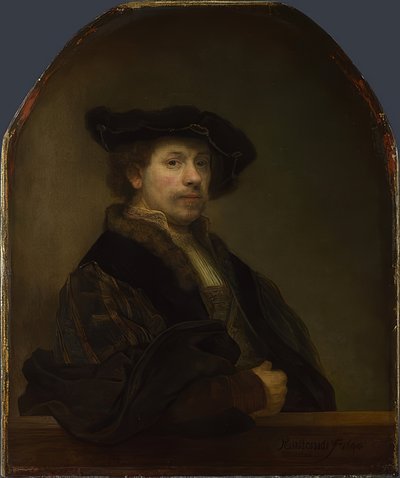 Autorretrato a la edad de 34 años. 1640 de Rembrandt van Rijn