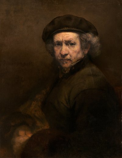 Autorretrato de Rembrandt van Rijn