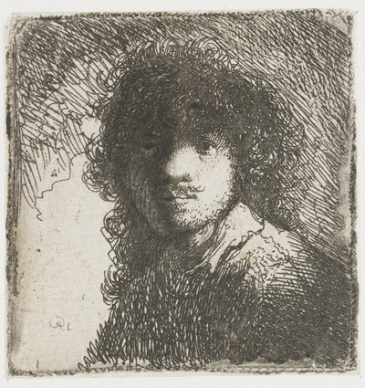 Autorretrato, ca. 1627 de Rembrandt van Rijn