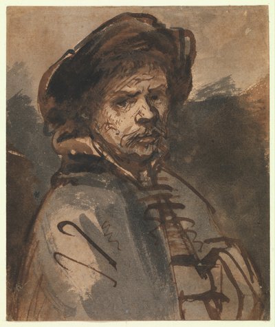Autorretrato, 1635-40 de Rembrandt van Rijn