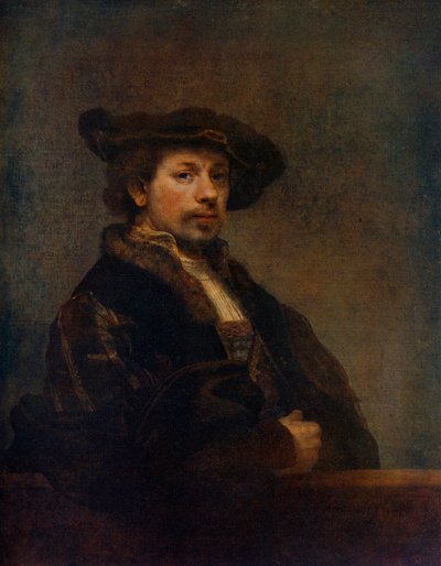 Autorretrato a la edad de 34 años, 1640 de Rembrandt van Rijn