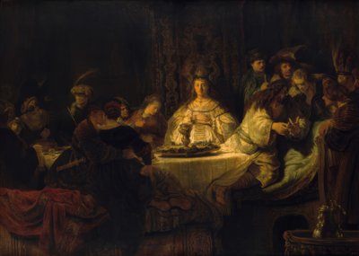 La boda de Sansón de Rembrandt van Rijn