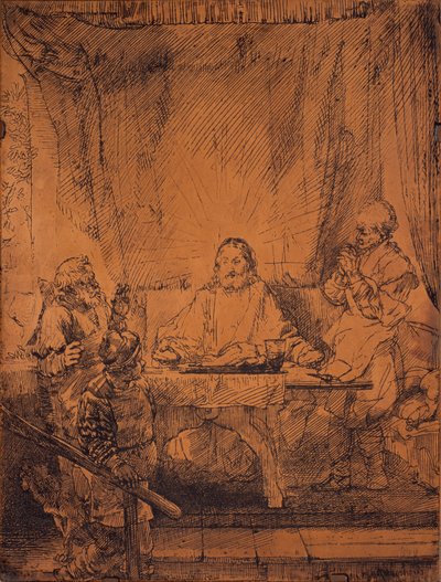 Cena en Emaús de Rembrandt van Rijn