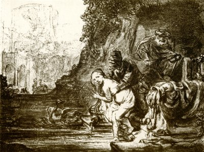Susana y los ancianos de Rembrandt van Rijn