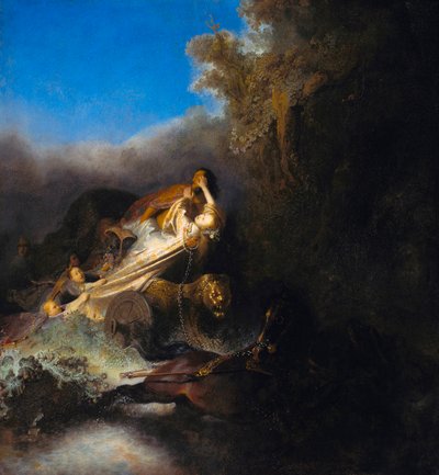 El rapto de Proserpina de Rembrandt van Rijn