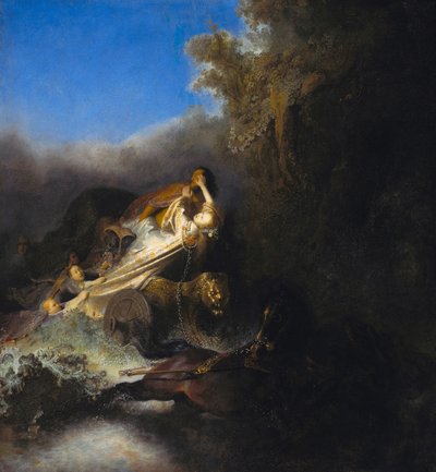 El rapto de Proserpina, ca. 1631 de Rembrandt van Rijn