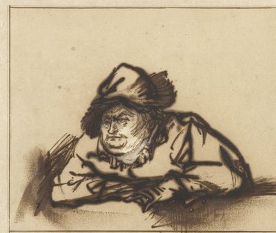 El actor Willem Bartholsz Ruyter como campesino
El actor Willem Bartholsz Ruyter como campesino de Rembrandt van Rijn