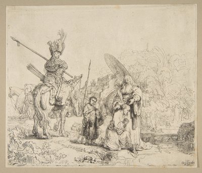 El Bautismo del Eunuco de Rembrandt van Rijn