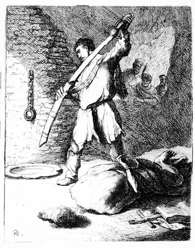 La decapitación de Juan el Bautista, c.1627 de Rembrandt van Rijn
